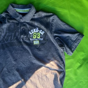 Large Ecko Unltd. 93 Polo Shirt Mens Gray Short Sleeve Casual - Picture 1 of 6