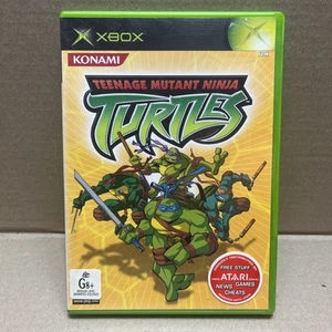 Teenage Mutant Ninja Turtles RARE Original XBOX 2004 Konami - Picture 1 of 5