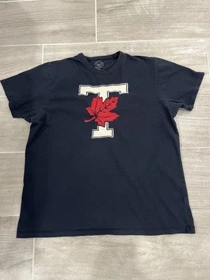 Forty Seven Brand Toronto Maple Leafs T-Shirt Men’s Medium Color Blue Embro  - Image 1 of 4
