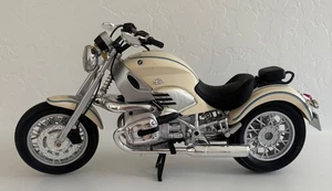 1:6 New-Ray BMW 1997 R1200C Motorcycle Diecast Cream/Blue - Picture 1 of 17