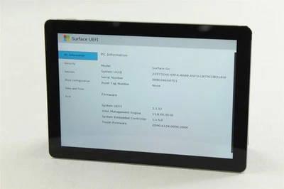 Microsoft Surface Go 1825 1ª Generación 10" Pentium 4415Y 128GB SSD 8GB RAM SIN SISTEMA OPERATIVO Foto 1 de 4