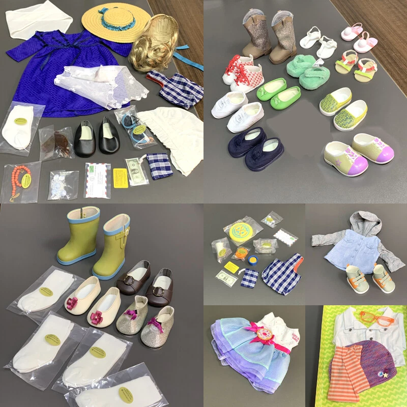 Lots American Girl Doll Beforever Felicity's Clothes Shoes Outfit Wig Accessory - Image 1 of 1