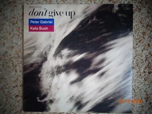 PETER GABRIEL & KATE BUSH: don't give up GEFFEN 12" Single 33 RPM NM - Picture 1 of 3