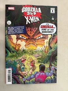 Godzilla Vs X-Men #1 - Bradshaw Homage Variant Cover - Marvel 2025 - Picture 1 of 1