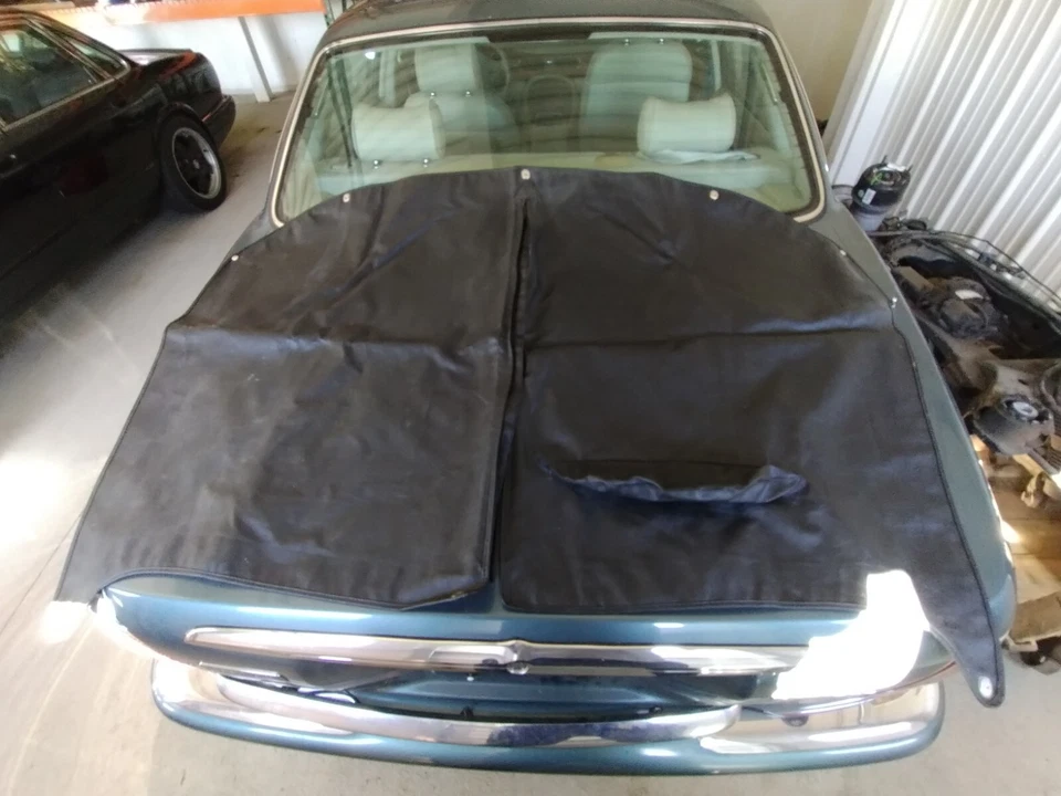 Cubierta Tonneau clásica Jaguar XK150 negra OEM Foto 1 de 4