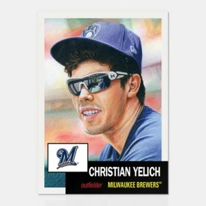 2018 TOPPS LIVING SET #94 CHRISTIAN YELICH - MILWAUKEE BREWERS - Picture 1 of 2