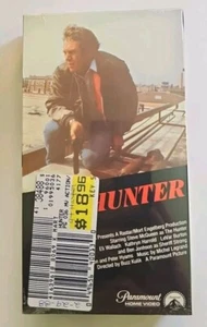 The Hunter VHS SEALED Watermarks Paramount NO BARCODE Steve McQueen VTG - Picture 1 of 8
