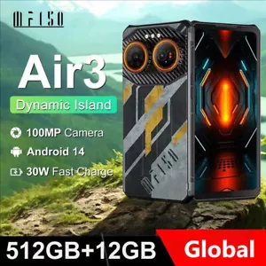 IIIF150 Air3 Rugged SmartPhone 4G 12GB+512GB Night Vision 6.6'' 100MP Android14 - Picture 1 of 26