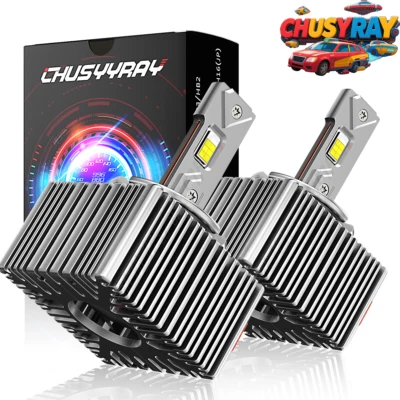 适用于 2016 - 2020 雪佛兰索罗德氙气 D5S 灯泡 LED 头灯套件 高/低 — 第 1/4 张图片