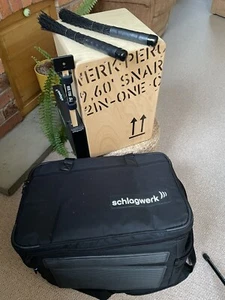 Schlagwerk CP403 Cajon, Side Kick, Heck Stick, Gig Bag & Brushes. - Picture 1 of 8