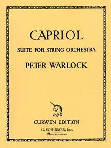 Capriol Suite - Peter Warlock Orchestra Sheet Music NEW 050500500 - Picture 1 of 1