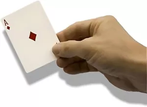METALL KARTEN PRODUZIERER Multiplizieren in Luft Gimmick Zaubertrick erscheint aus der Hand - Bild 1 von 9