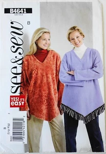 See & Sew 4641 Yes It's Easy Misses / Miss Petite Tops Sewing Pattern Sz L-XL - Picture 1 of 1