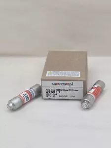 *1 10er Karton* MERSEN ATQR1/2 ATQR 1/2A 0,5A 600V Zeitverzögerungssicherung - Bild 1 von 1