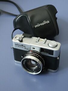 Minolta Hi-Matic 7s ii 35mm rangefinder, film tested, meter works