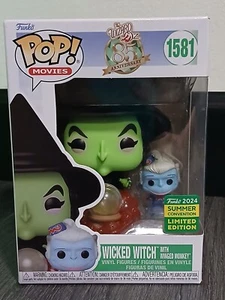 Funko SDCC 2024 Wicked Witch 1581 Limited Edition OFFIZIELLER CON AUFKLEBER NEUWERTIG Neu - Bild 1 von 14