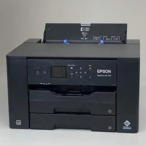 EPSON Wireless Wide-Format Printer 20.3"x34.9"x17.6" Black WF-7310 (New Other-Sl - Picture 1 of 15