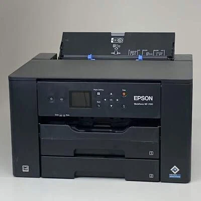 EPSON Wireless Wide-Format Printer 20.3"x34.9"x17.6" Black WF-7310 (New Other-Sl - Image 1 of 4
