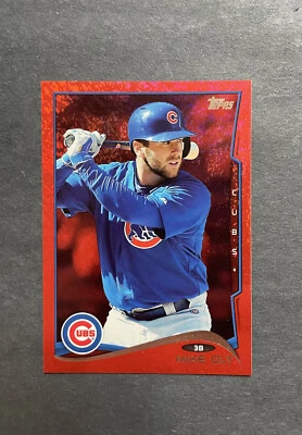 Mike Olt Chicago Cubs 2014 Topps Update Red Foil #US-219 - Image 1 of 2