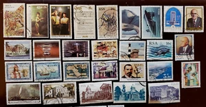 28 Briefmarken Südafrika - Lot#15o - Bild 1 von 1