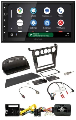 Kenwood DAB Bluetooth USB Lenkrad 2DIN Autoradio für BMW 5er E60 2004-2007 - Bild 1 von 4