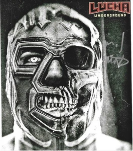 2019 LEAF WRESTLING HANDSIGNIERTE 8X10 FOTO EDITION MIL MUERTES LUCHA UNDERGROUND - Bild 1 von 2