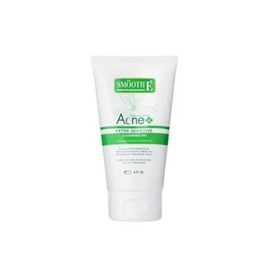 Gel Detergente Smooth E Acne Extra Sens - Trasparente, Delicato, Riduttore di Olio - Foto 1 di 3