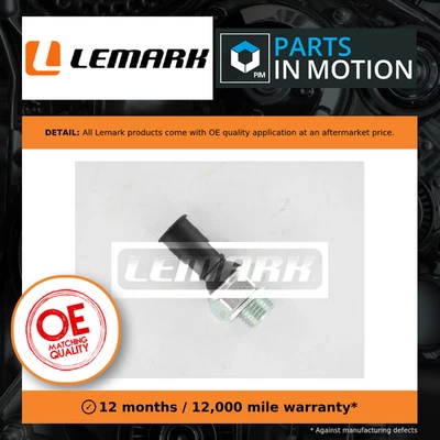 Oil Pressure Switch fits VOLVO C70 Mk1, Mk2 2.0 2.3 2.4 2.5 97 to 13 Lemark New - Image 1 of 4