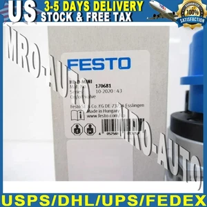 New Festo  170681 HE-D-MINI Shut off valve - Picture 1 of 7