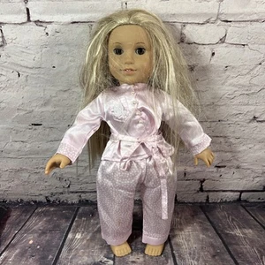 Pleasant Company American Girl of Today Blonde Hair Brown Eyes Pajamas 18” - Picture 1 of 19