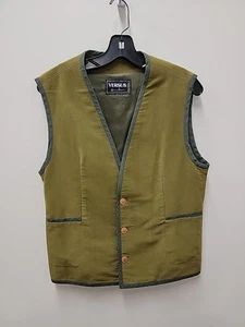 Vintage Versus By Gianni Versace Mens Green Vest - Picture 1 of 7