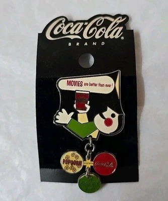 Vintage 2006 Coca-Cola Hat Pin Movies Are Better Than Ever! - Image 1 of 4