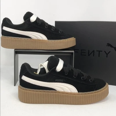 Puma Fenty x Creeper Phatty Women’s Black Warm White 399332-01 Shoes - Size 7.5 - Image 1 of 4