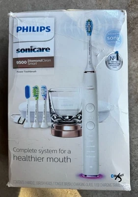 Philips Sonicare DiamondClean Smart 9500 Rechargeable Toothbrush Whiite - Image 1 of 4