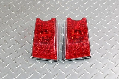 03-09 Hummer H2 Aftermarket Pair LH RH Red Rear Overhead Roof Clearance Lamps OE Foto 1 de 4