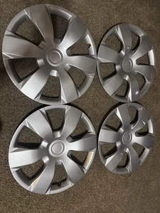 OxGord 16” Hubcaps 07-11 Toyota Camry - (Set of 4) 16” Hub Caps Silver Rim Cover - Picture 1 of 4