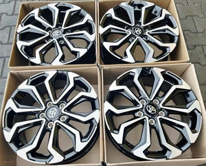 Llantas de aluminio originales TOYOTA COROLLA CMS1107-10-KOE 17 pulgadas Machined Black NUEVO - Imagen 1 de 10