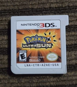 Pokemon Ultra Sun, Nintendo 3DS Cartridge Only, Cart. Tested & Working - Picture 1 of 5