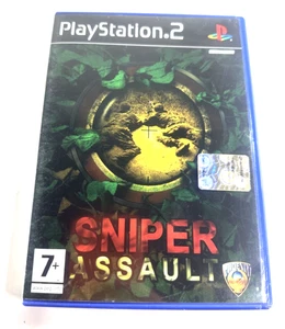 SNIPER ASSAULT SONY PLAYSTATION PS2 PAL ITA COMPLETO - Imagen 1 de 7