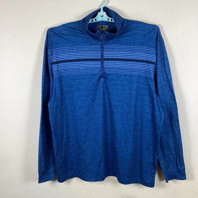 Chaqueta de golf PGA Tour para hombre talla XL cómoda deportiva azul 1/4 cremallera lisa excelente Foto 1 de 4