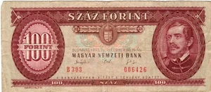 Billete Hungría 100 florines 1993 P174b - Imagen 1 de 2