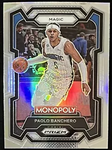 2023-24 Panini Prizm Monopoly Paolo Banchero SILVER Prizm #64 Orlando Magic - Picture 1 of 3
