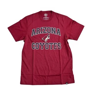47 Brand Arizona Coyotes Shirt Short Sleeve NHL Hockey Mens SELECT YOUR SIZE NEW - Picture 1 of 2