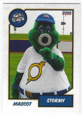 2022 Omaha Storm Chasers (Triple-A Kansas City Royals) Stormy (mascot)