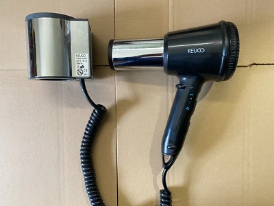 Keuco Profi Haartrockner Fön 14995 schwarz chrom 14995010037 - Bild 1 von 4