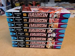 LOT 8 NEGIMA! VOLS 1 - 8 MANGA BY KEN AKAMATSU PRE OWNED - Picture 1 of 5