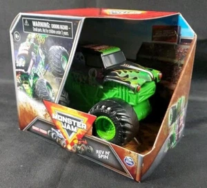 Spin Master Monster Jam Rev 'N Spin Grave Digger 1:43 Monstertruck NEU - Bild 1 von 6