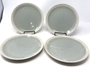 4 Baum Hearth Casual Seafoam 8" Salad Plates EUC - Picture 1 of 6