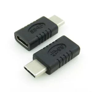 USB 3.1 Type C Male to Female Extension Adapter Connector Extender Super Speed - Picture 1 of 12