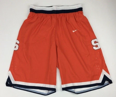 Nike Syracuse Orange Hyperelite Throwback Short Orange Men's Large  703566 Cover